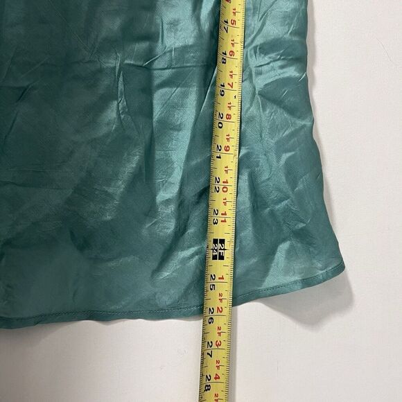 Peruvian Connection Swing Tank Top Cami Women’s XS Silk Green Lightweight - Picture 6 of 7